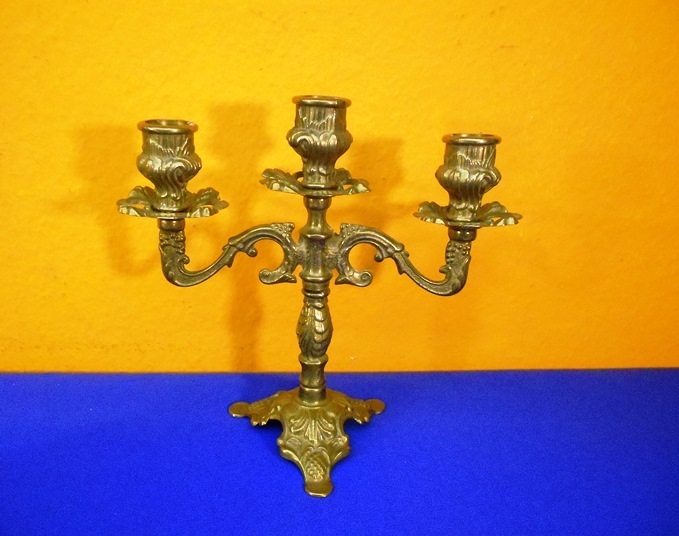 Kerzenleuchter Kerzenständer Bronze Antik Kandelaber Kerzenhalter Schwäne Deko 