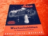 Prospekt Leica Wechselschlitten Mattscheibeneinstellung