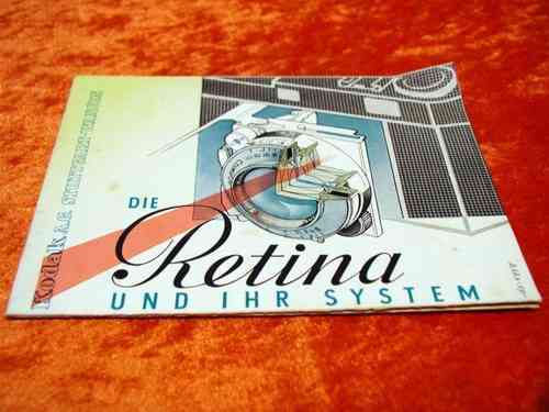 Prospekt: Kodak Retina IIa - Zubehör + Preise 1953 24 S.