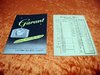 Garant Uhrenkatalog mit Preisliste 1949-1950 / 24 Seiten