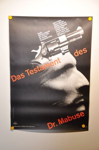 Filmposter Das Testament des Dr. Mabuse 1962