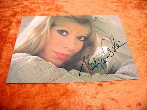 Katja Ebstein autograph card signed