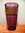 Walther Art Deco glass vase Amethyst with gold frieze