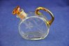 Mid Century Liqueur decanter clear / amber