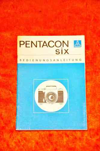 Pentacon SIX Bedienungsanleitung mit Broschüre