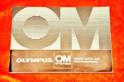 Olympus Quick Auto 310 Bedienungsanleitung