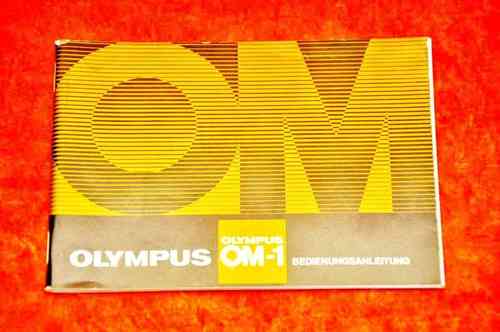 Olympus OM-1 Gebrauchsanleitung  Deutsch