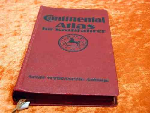 Continental Atlas für Kraftfahrer 1924