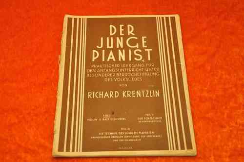 Noten für Klavier Der junge Pianist von R. Krentzlin