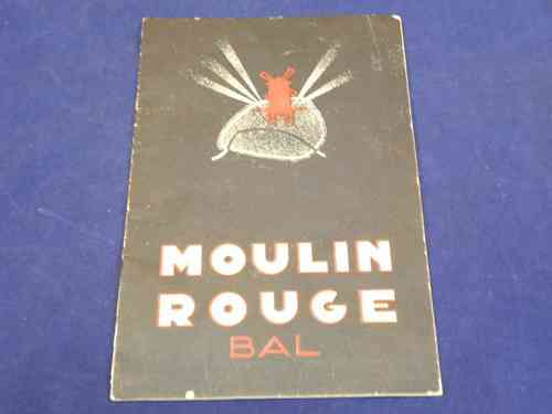 Programm Moulin Rouge BAL Rarität