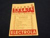 Brochure Comedian Harmonists on Electrola