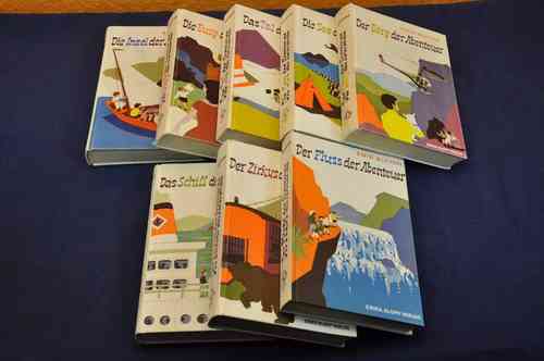8 Bände von Enid Blyton Abenteuer Serie