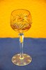 Überfang Römer für Wein in Gelb schöner Schliff