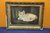 Ölbild auf Leinwand (G.Rowney&Co) Motiv: liegende Katze