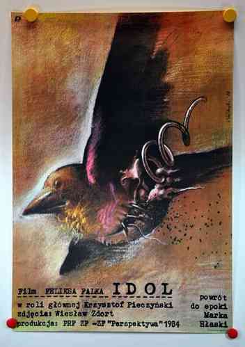 Filmposter Polen Idol 1984