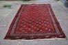 alter afghanischer Teppich handgeknüpft 3,02 x 1,76 cm