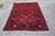 alter afghanischer Teppich handgeknüpft 2,11 x 1,45 cm