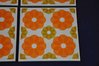 Villeroy & Boch Fliese orange Blume Design 1970