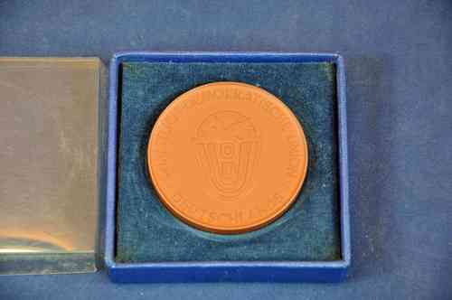 Meissen Medaille 25 Jahre CDU Ehrengabe + Box