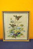 Birds on flower bouquet M.Holger 1897 oil on canvas