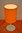 Staff table lamp trumpet foot aluminum/white/orange