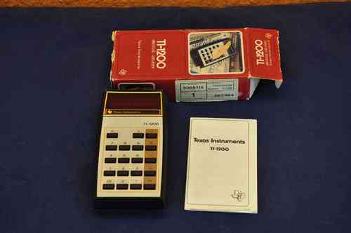 Texas Instruments TI-1200 electronic calculator