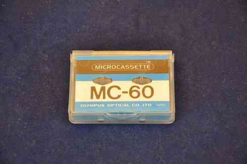 1x Olympus Microcassette 60min gebraucht