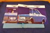 3 Brochures Ford 17M P7b 1968-1972