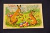 Happy Easter Postcard Chromolithograph from 1930