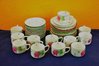 12  tea cup sets Rosenthal Sylvia roses pattern decor 36 parts