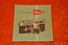 Prospekt von 1954 Leica M3 11 S. 20x19cm