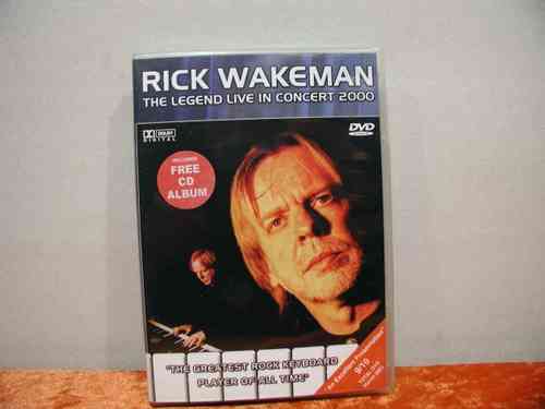 DVD Rick Wakeman The Legend Live in Concert