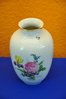 Ludwig porcelain vase decorated with flowers