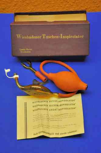 Wiesbaden bags Inspirolator in original box 1930s rare