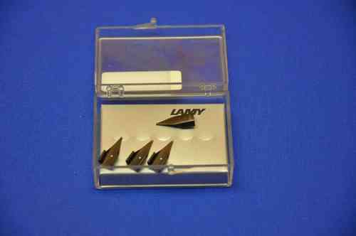 Lamy Z 50 schwarz Ersatzfeder F 4 Stück Neu