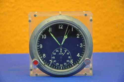 Clock Russian aviator watch AYC-1 with acrylic case