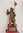 Holzskulptur Nachtwächter mit Laterne beleuchtet 75cm