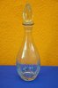 Large glass carafe with stopper for liqueur