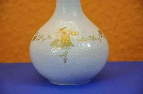 Rosenthal Vase Romanze Gold Blütenkranz Wiinblad Design