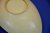 60er Jahre Schale in Pastellblau / beige Eiförmig 742/0