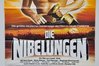 Mid-Century Movie poster of the Nibelungen A1