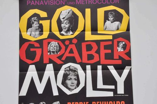Mid-Century Movie poster The Unsinkable Molly Brown A1