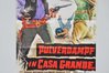 Mid-Century Movie poster Gunfighters of Casa Grande
