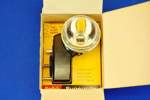 Kodak Supermite Flasholder mit Originalverpackung 50er