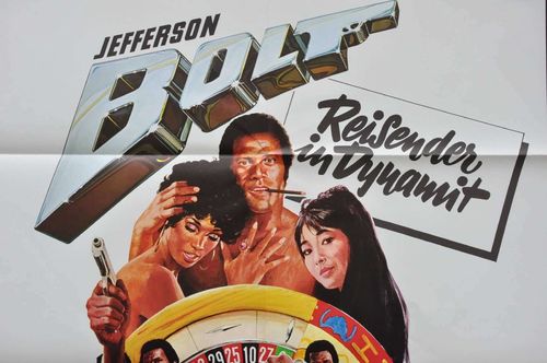 Jefferson Bolt Reisender in Dynamit A1 Filmposter