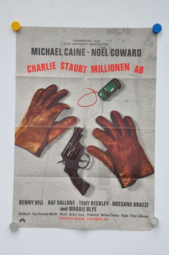 Mid-Century Movie poster The Italian Job A1