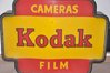 Kodak neon sign nose on both sides advertising 1950