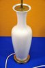 KPM porcelain table lamp vase Asia white