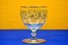 Baccarat glass sorbet cup Pantogravure gold