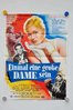 German Movie Poster Einmal eine große Dame sein 1957